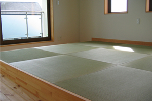 琉球畳は畳職人の腕の見せどころです。